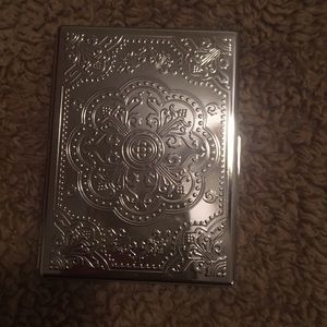 Silver ID case with money clip